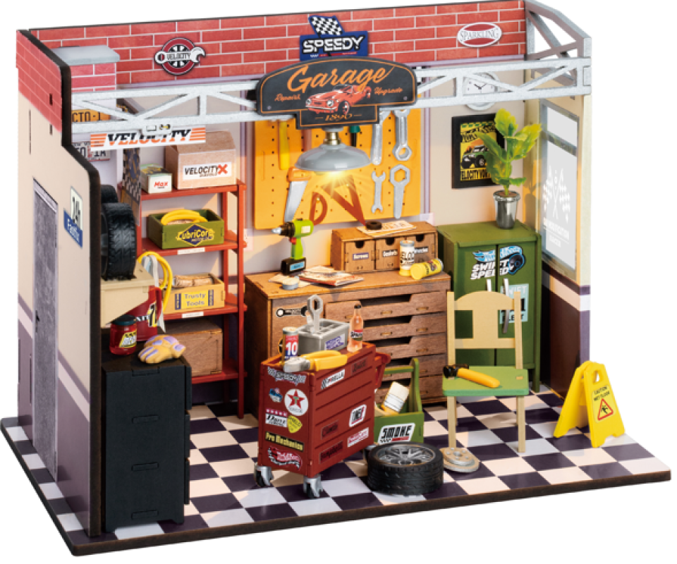 Modellbausatz "Garage Workshop"
