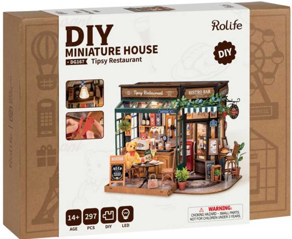 Modellbausatz "Tipsy Restaurant"