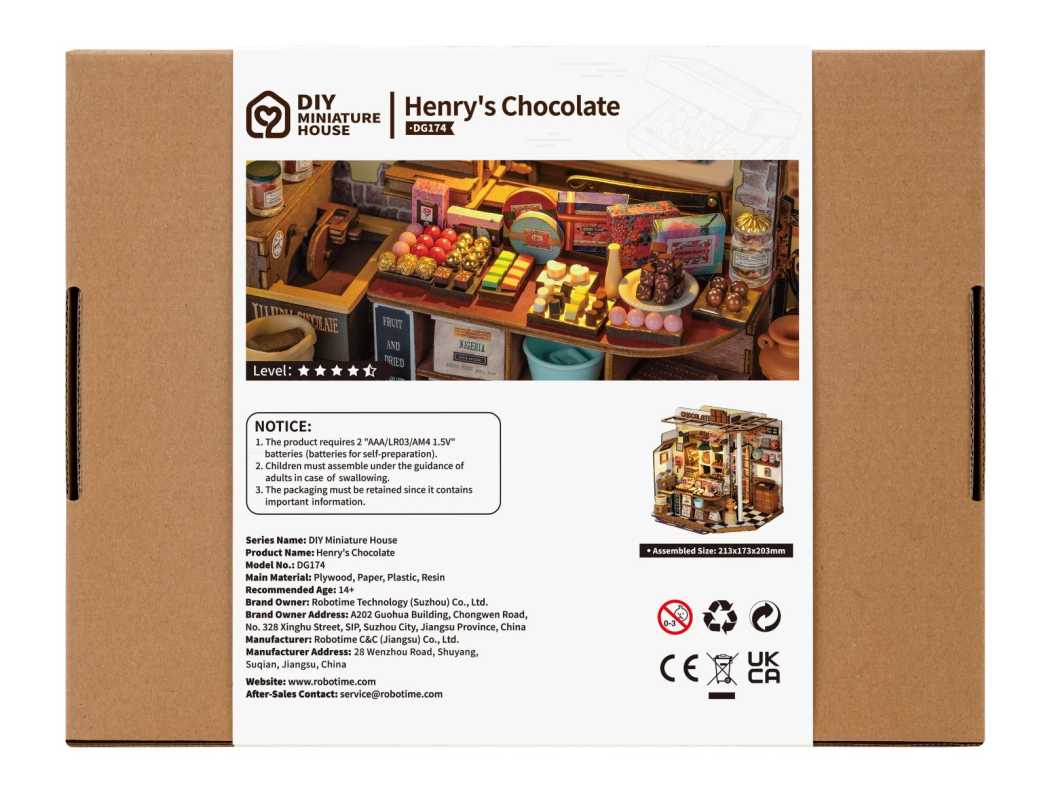 Holzbausatz "Henry's Chocolate"