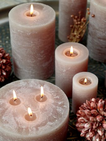 Getrocknete Blumen - Schneeball Blumen - Taupe