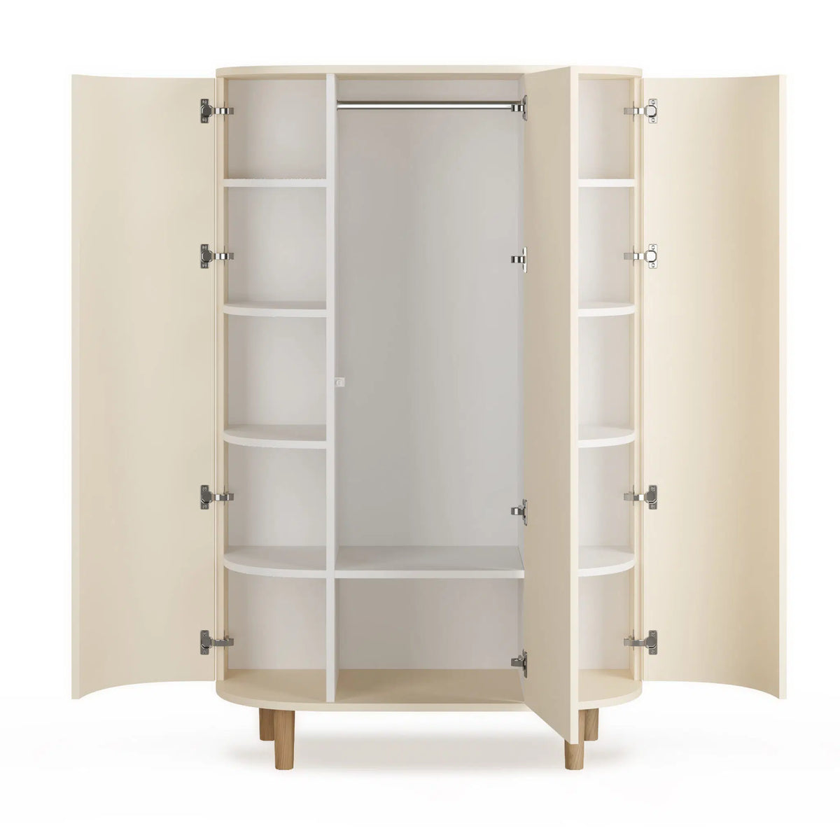 KAS Kopenhagen Kai Kleiderschrank – Creme