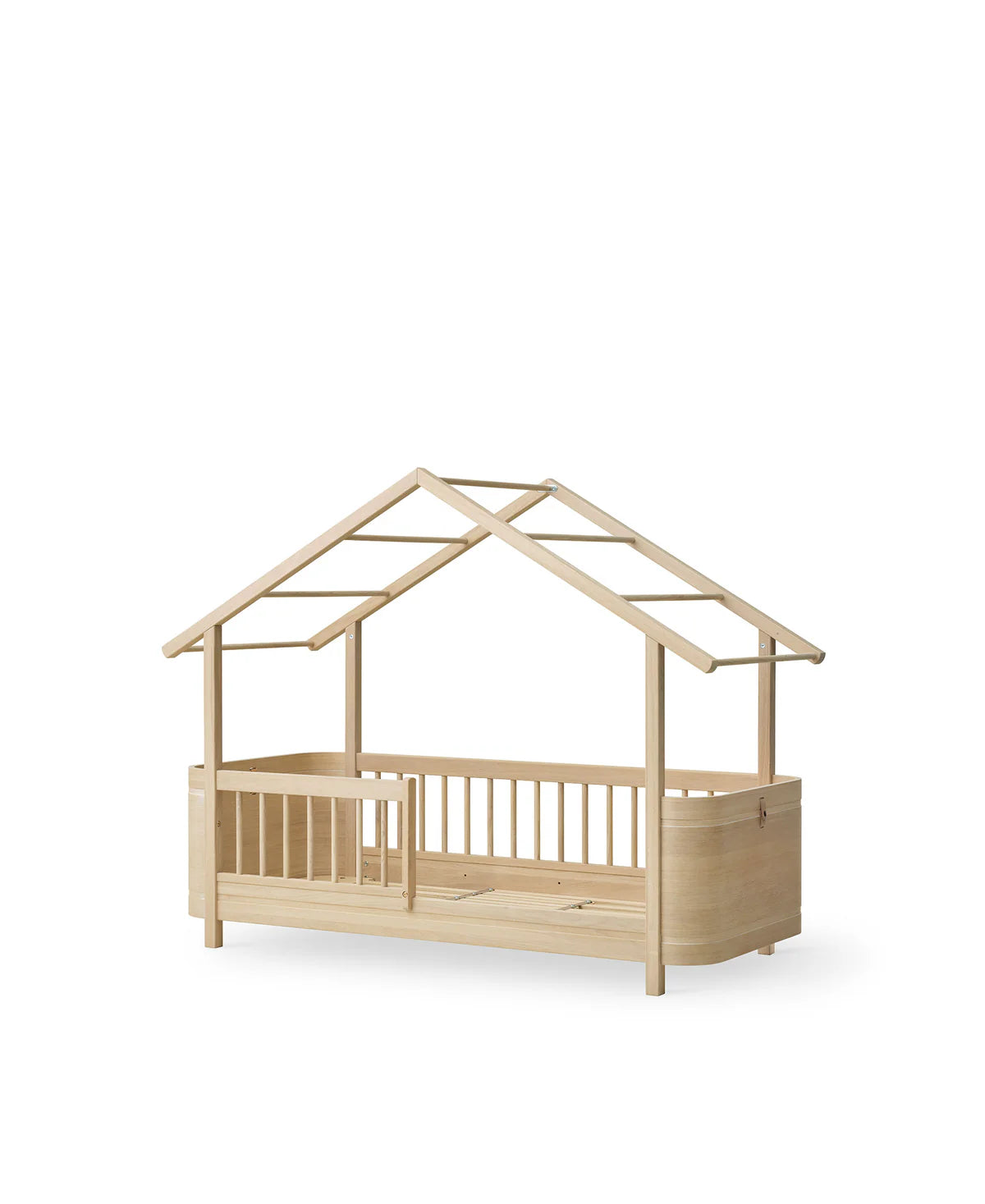Wood Original Sofa Bed White / Oak