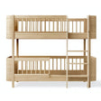 Mini+ halbhohes Etagenbett Eiche von Oliver Furniture