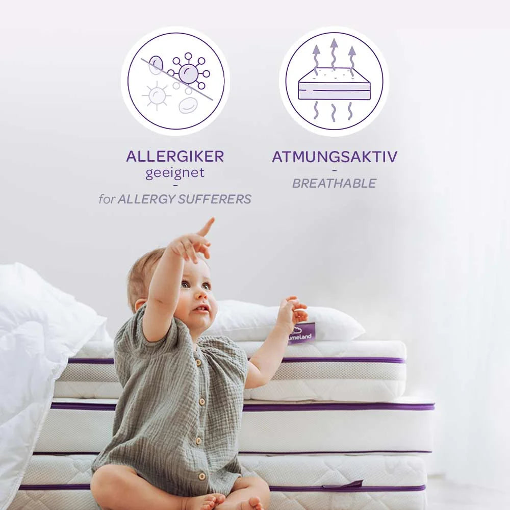 Träumeland Babymatratze Abendrot – 60 × 120 cm