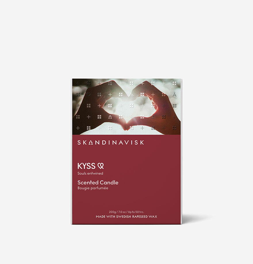 Skandinavisk KYSS Duftkerze 200 g