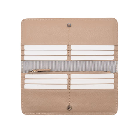 Slim Portemonnaie Sand