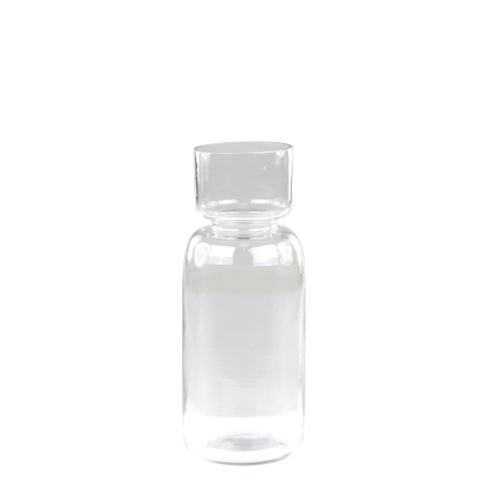 Vase Glasklar - H: 25cm