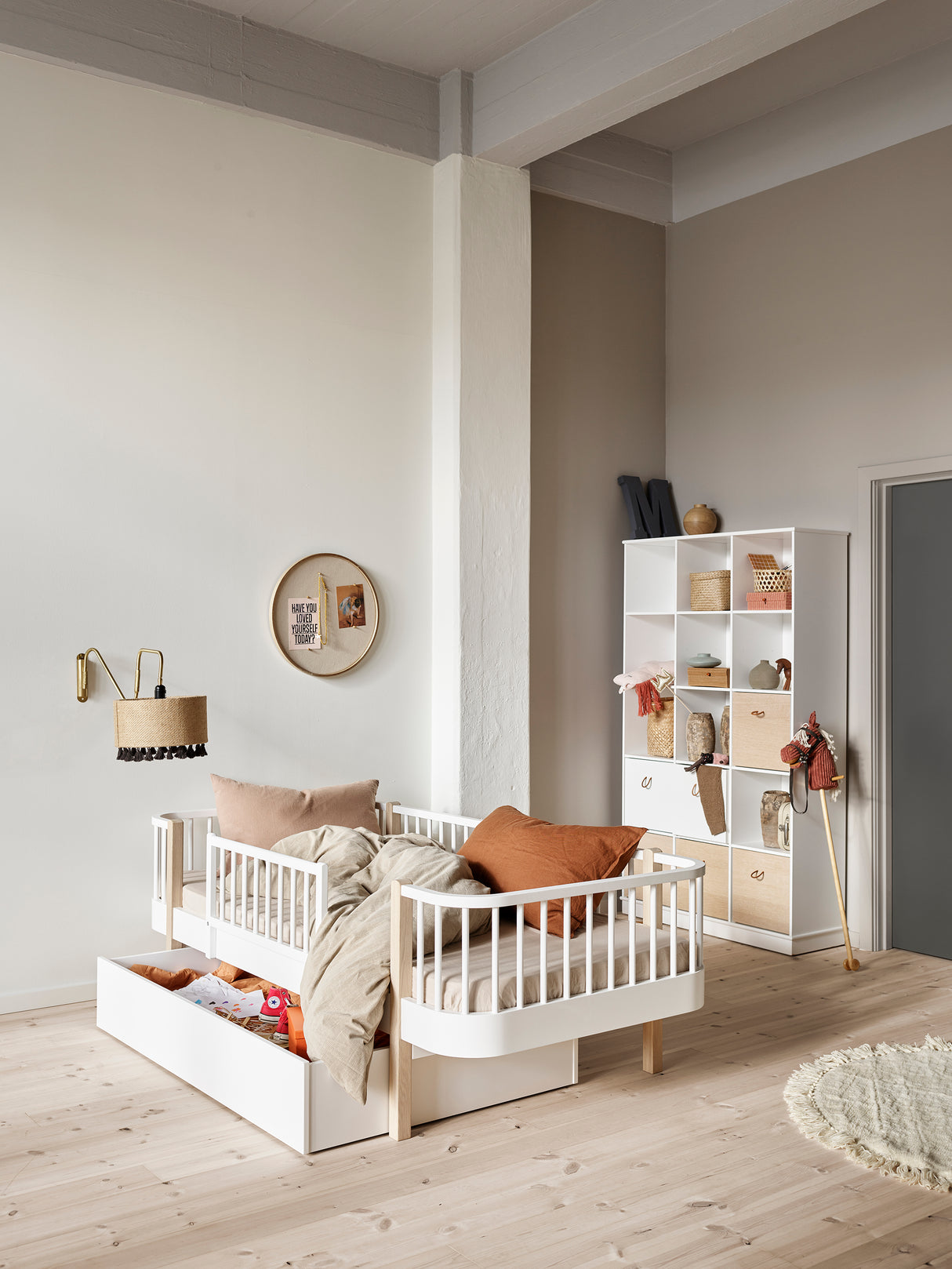 Wood Original Bed Drawer