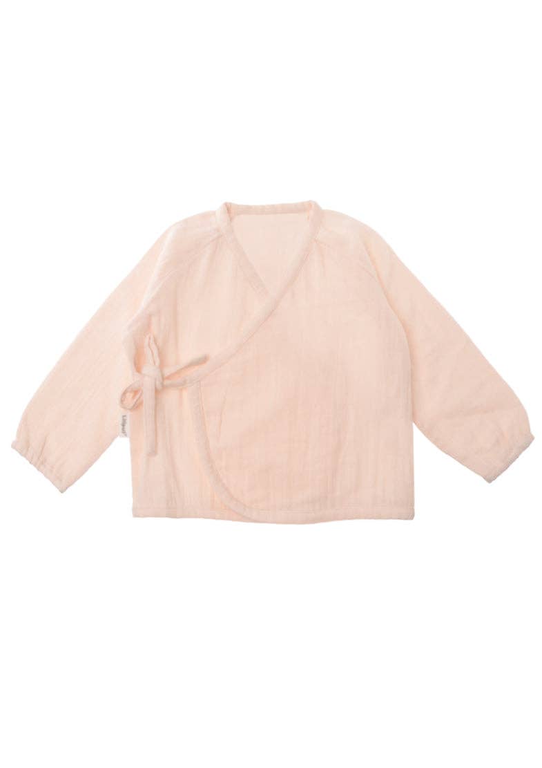 2-teiliges Set aus Musselin in rosa
