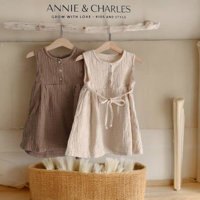 Annie & Charles - Musselin Kleid EBBA