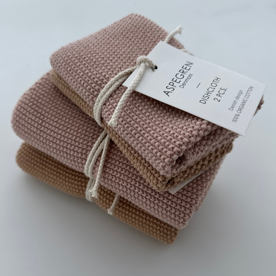 Aspegren Spüllappen 2er Set – Macaroon