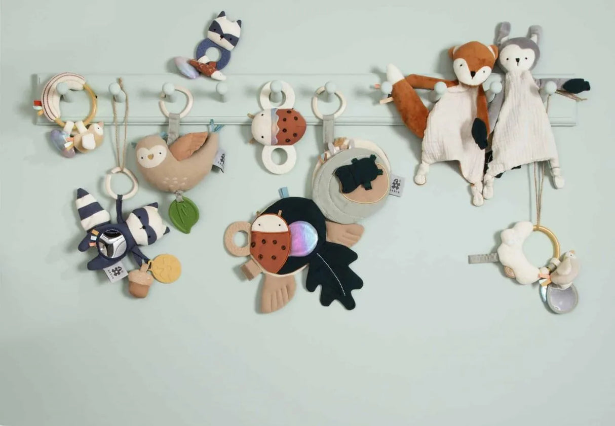 Sebra - Aktivitätsrassel mit Beissring und Spiegel - Luca der Marienkäfer