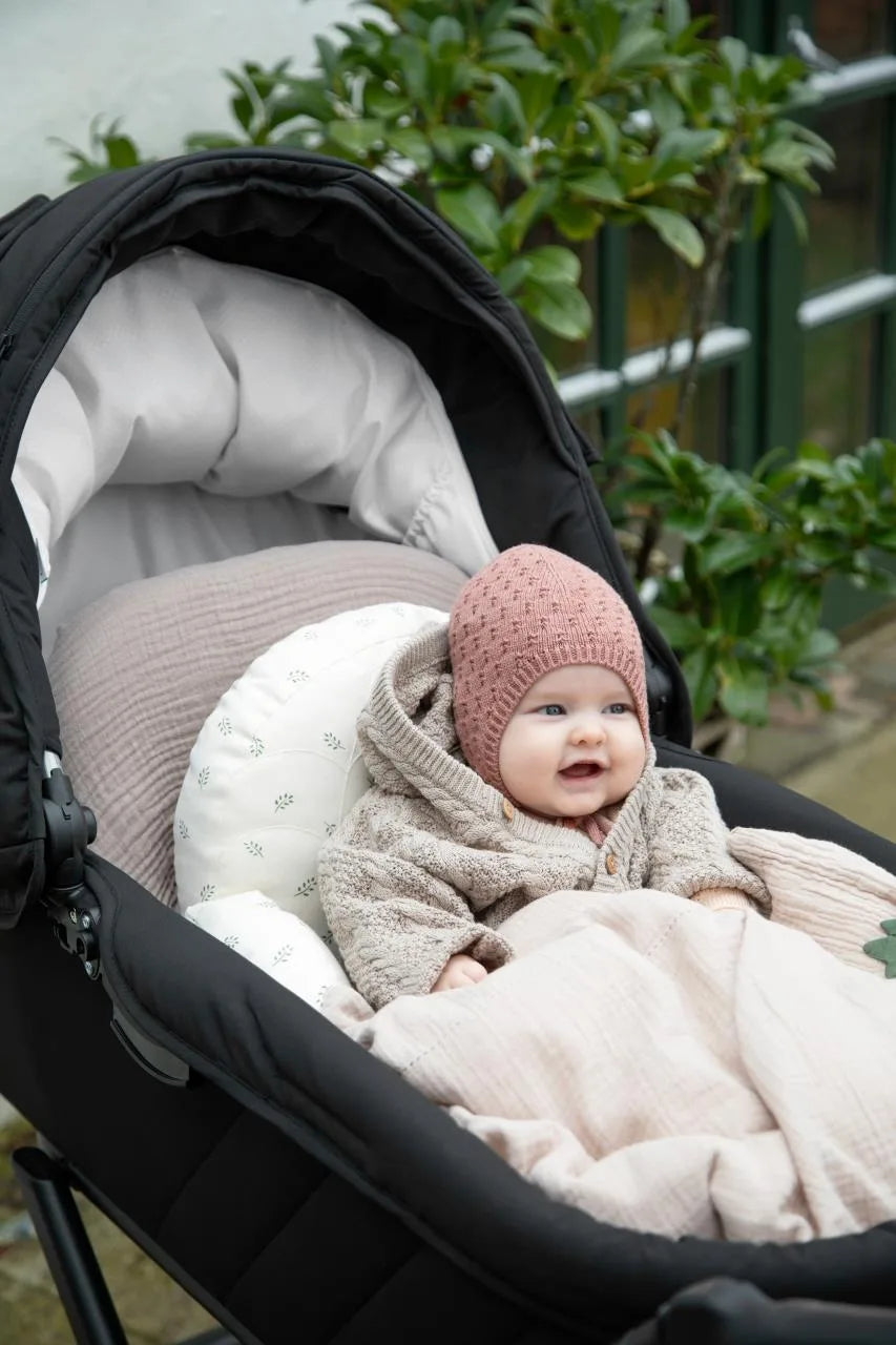 Sebra - Kinderwagenkissen, Kapok, Sophora Leaves
