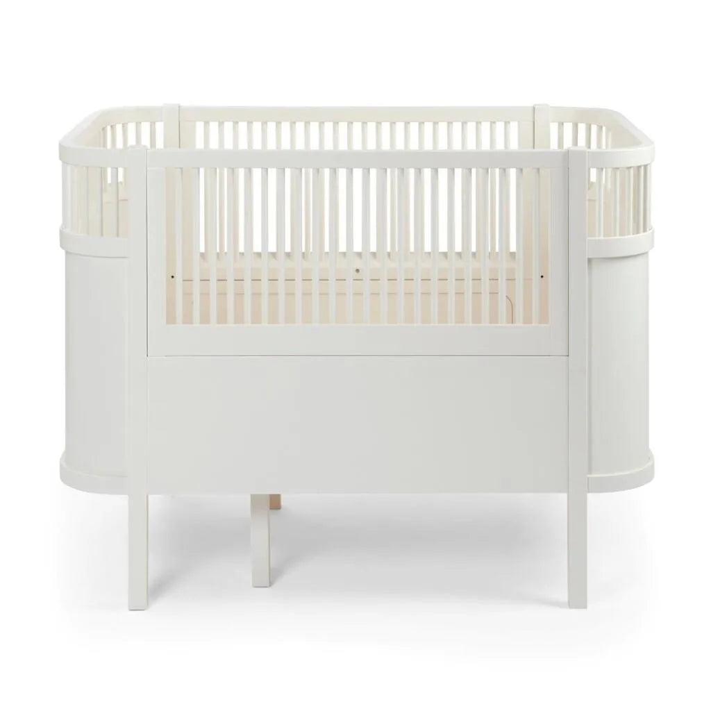 Sebra Bett - Baby- & Junior, weiss