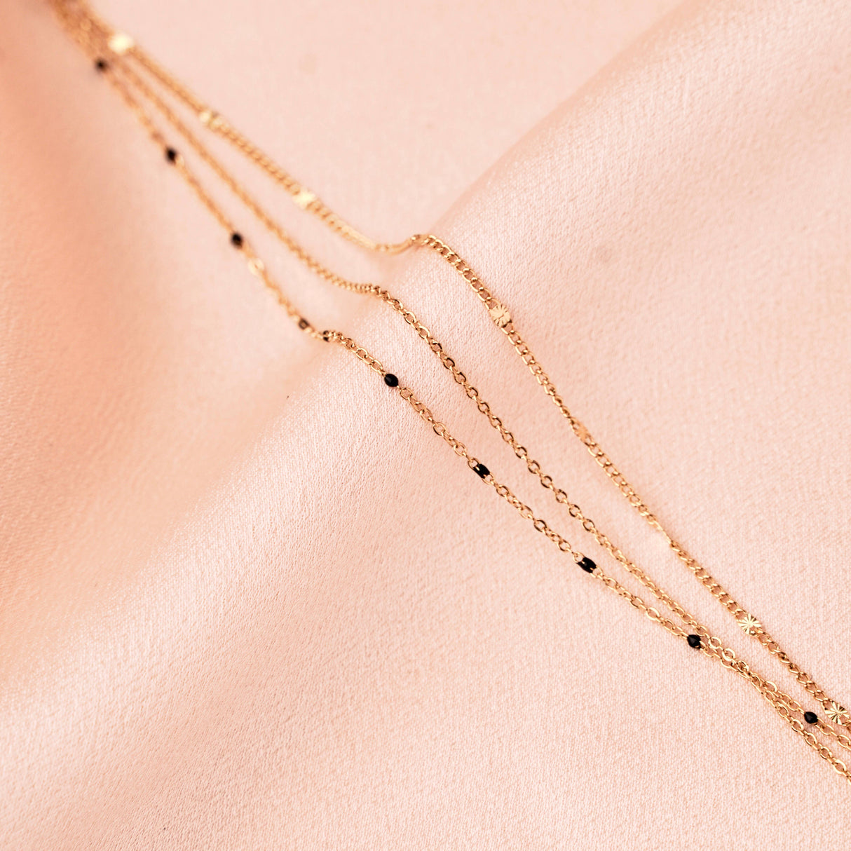 Victoire Collection Dreifach-Armband Gold