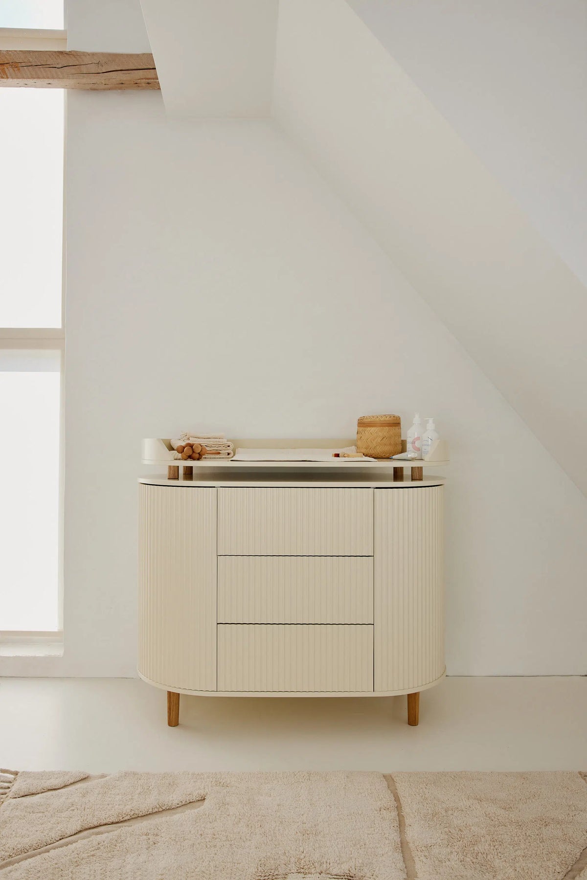 KAS Kopenhagen Kai Wickelkommode – Creme