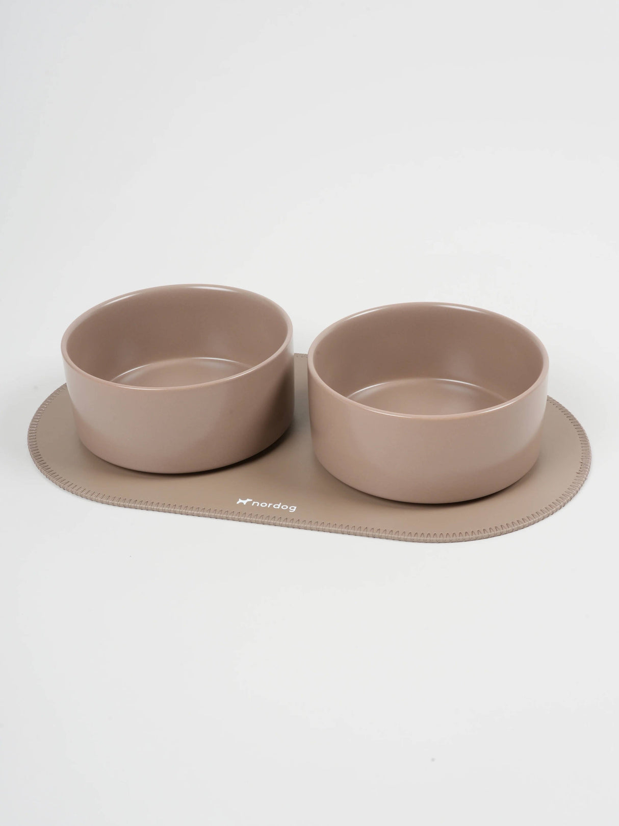 Platzset für Hundenäpfe (Kakao, rund)