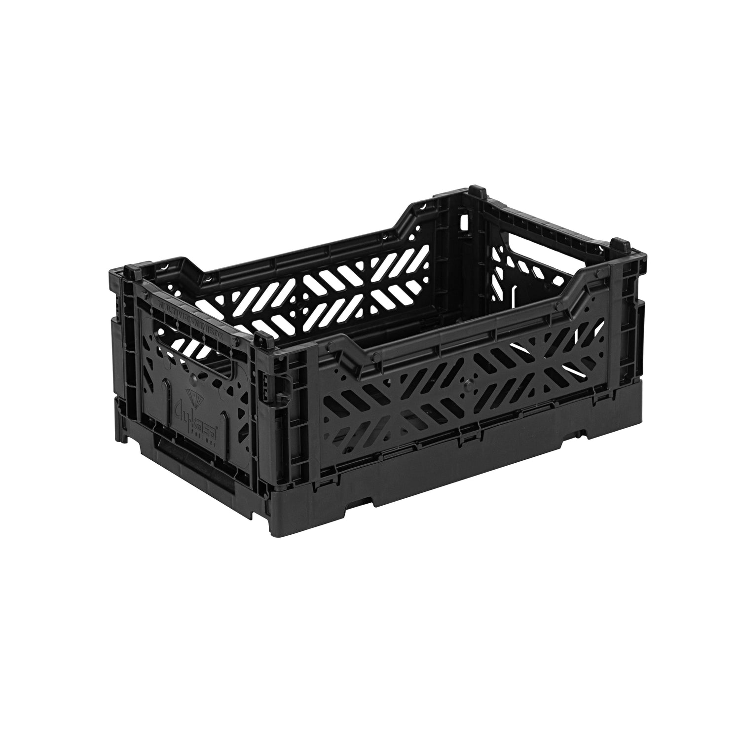 Foldable storage box Light Grey Mini