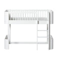 Oliver Furniture Mini+ Wood Halbhohes Hochbett