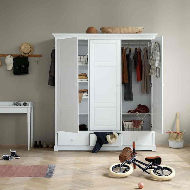 Seaside Kleiderschrank, 3türig