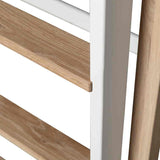 Oliver Furniture Wood Collection Mini+ Basic in Eiche/Weiss Kinderbett Babybett 