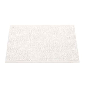 Pappelina Svea white metallic 70x50 Outdoor Carpet Bathroom Carpet Kitchen Carpet