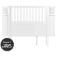 Sebra Babybett weiss Juniorbett weiss