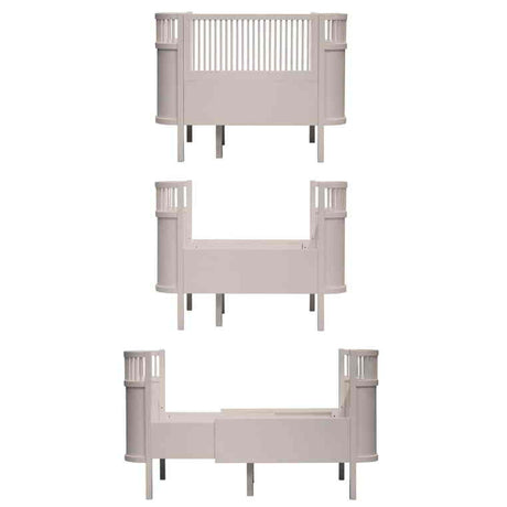Sebra Babybett Kinderbett Juniorbett birkenbeige
