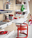 String Arbeitstisch weiss Kindertisch Schwedischer Designklassiker