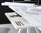 String Works Arbeitstisch weiss Conference Table white