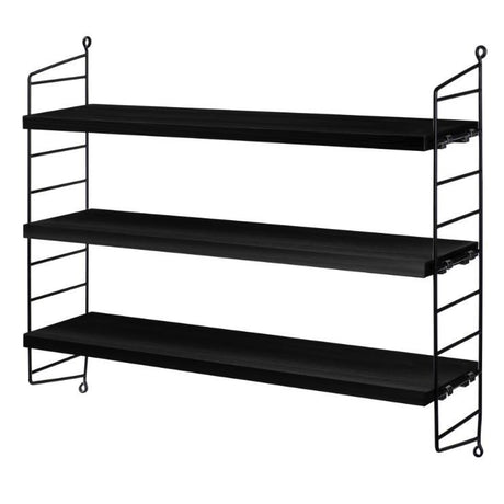 String Pocket Regal schwarz Pocket black