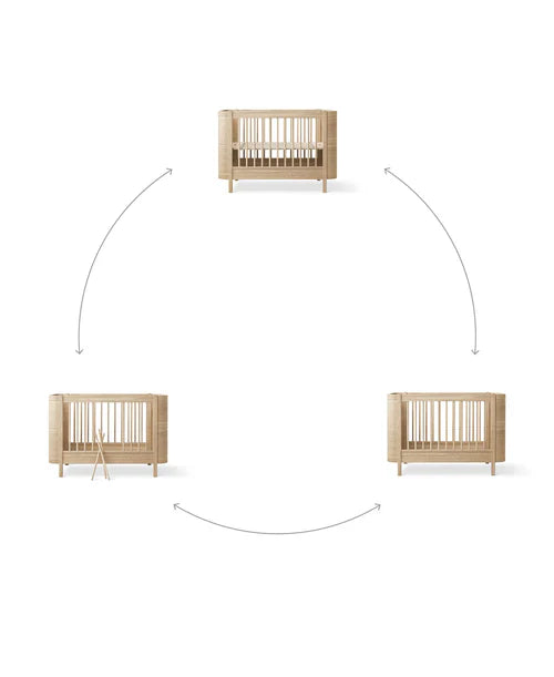 Oliver Furniture Mini+ – Das Kinderbett, das mit Ihrem Kind wächst | Wohnreich
