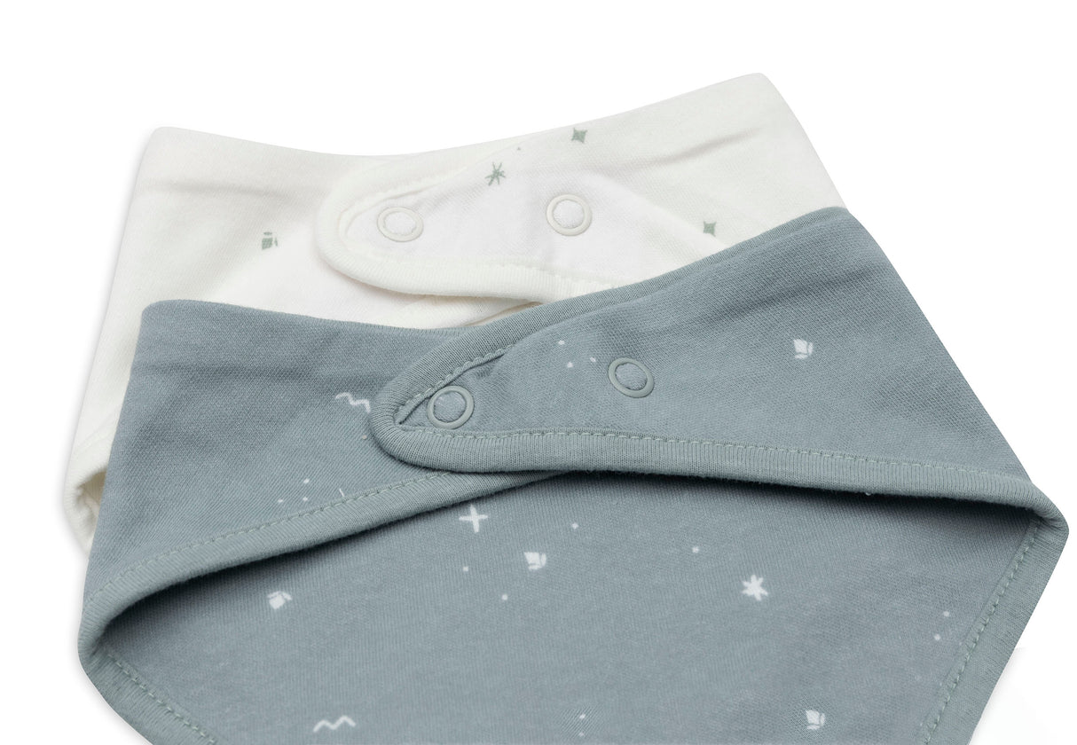 Jollein, Bandana Twinkling 2er-Pack diverse Farben