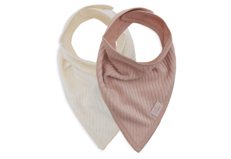 Jollein, Bandana Velvet Rib 2er-Pack diverse Farben