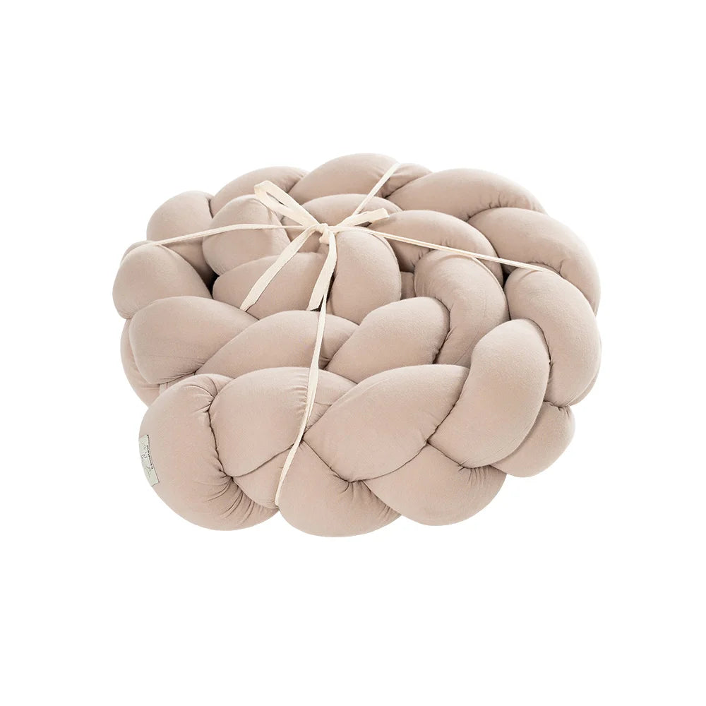 Träumeland Signature Nestchenschlange – Taupe 180 cm