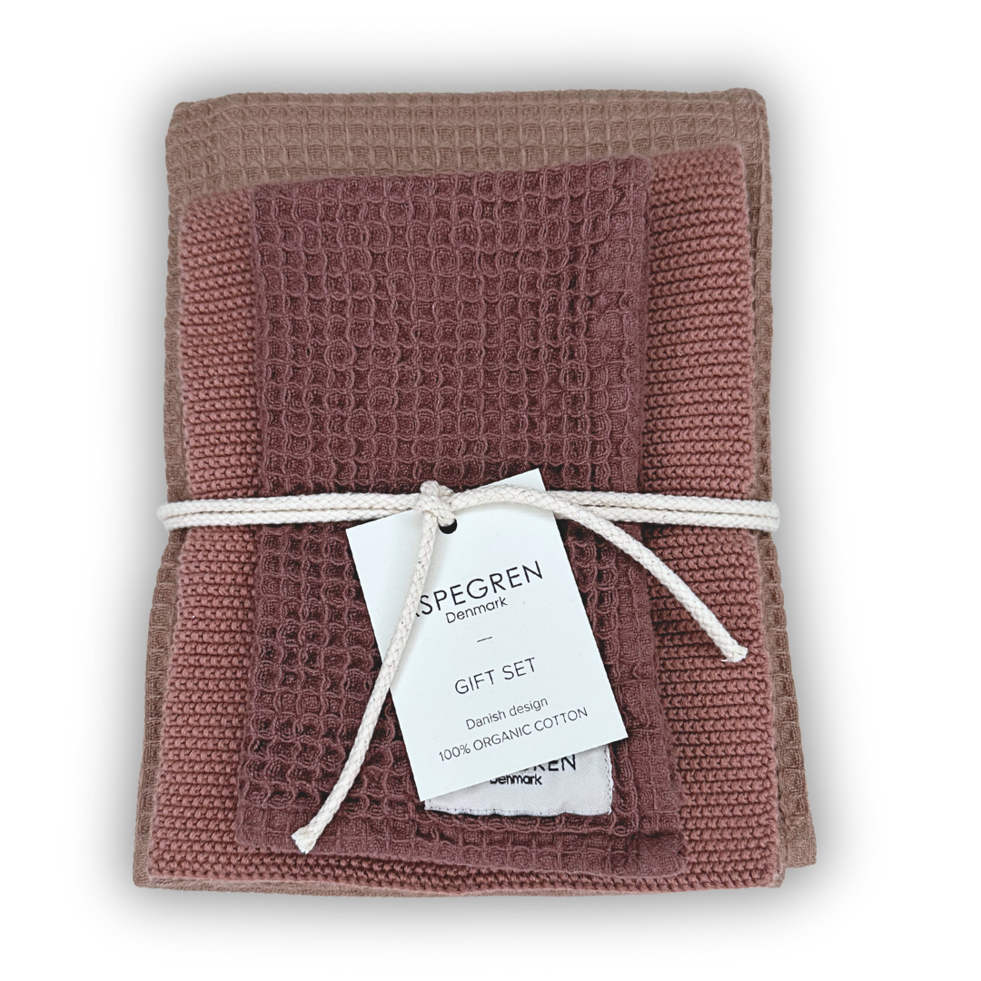 Aspegren Geschenkset Küchentextilien – Clove, Root Beer & Nougat