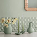 Blomus COLORA Vase – Desert Sage Soft Touch Größe L