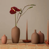 Blomus CEOLA Vase – Indian Tan – 21 cm