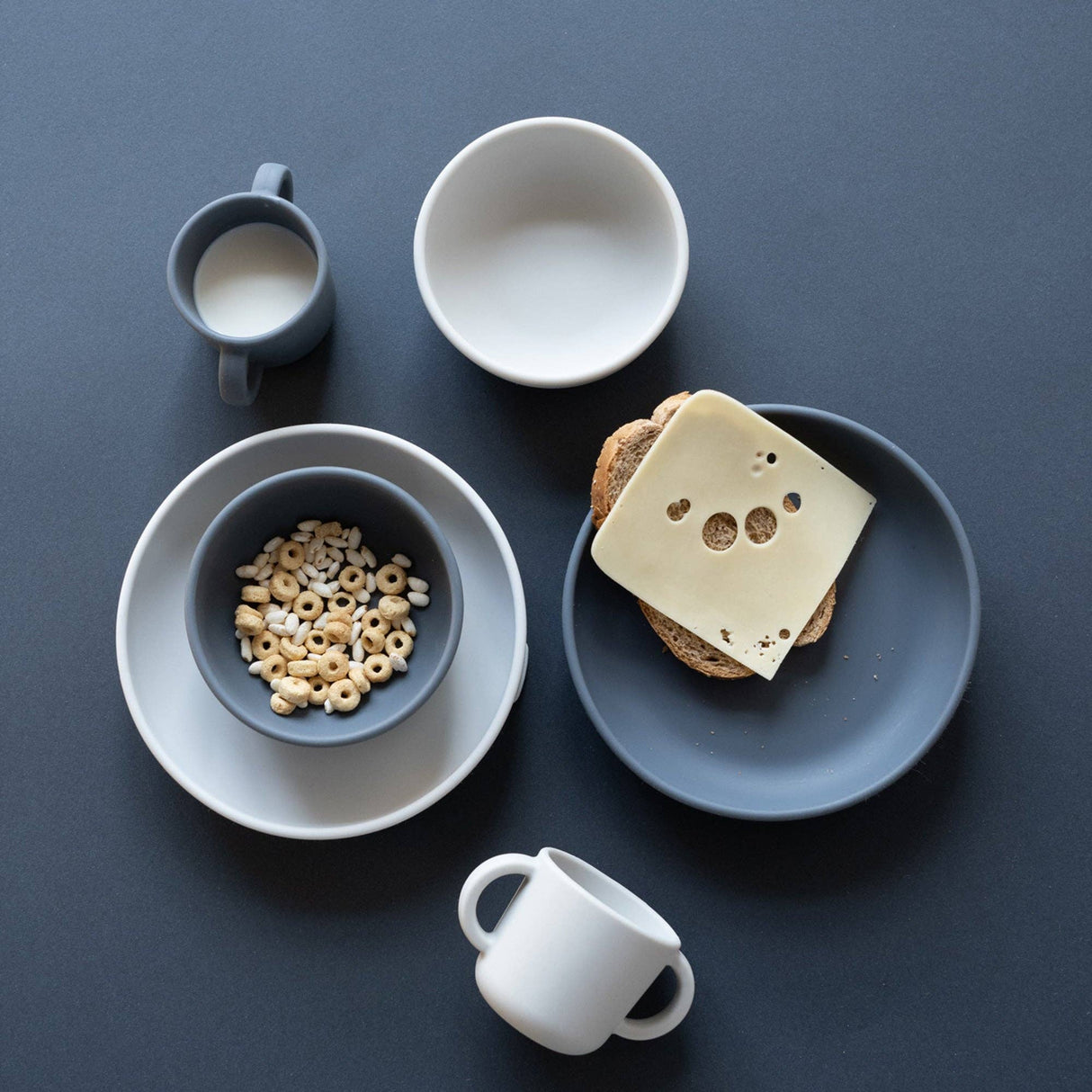 Saugteller-Set - Cloud/Storm