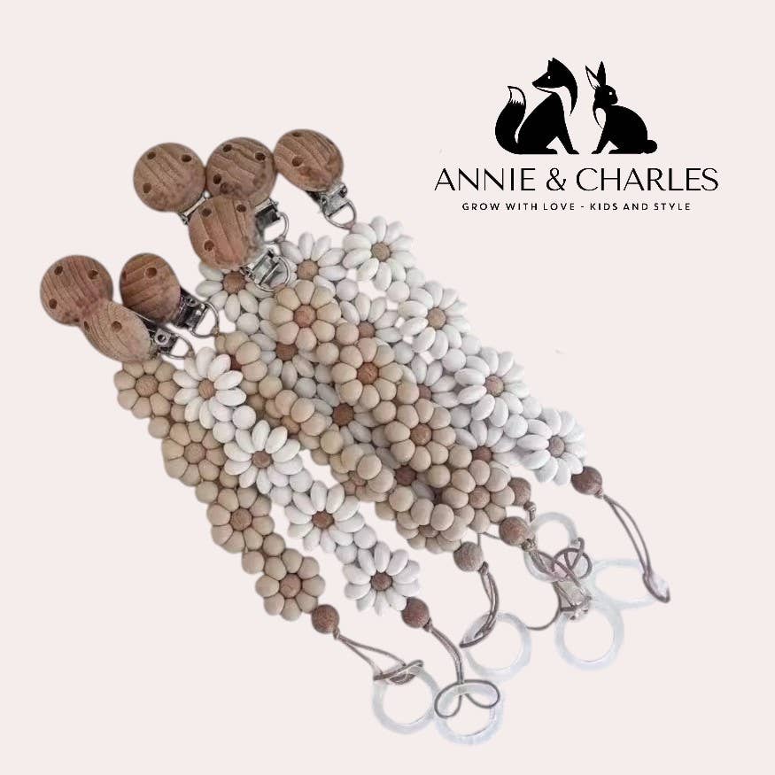 Annie & Charles - DAISY BLOOM Schnullerkette