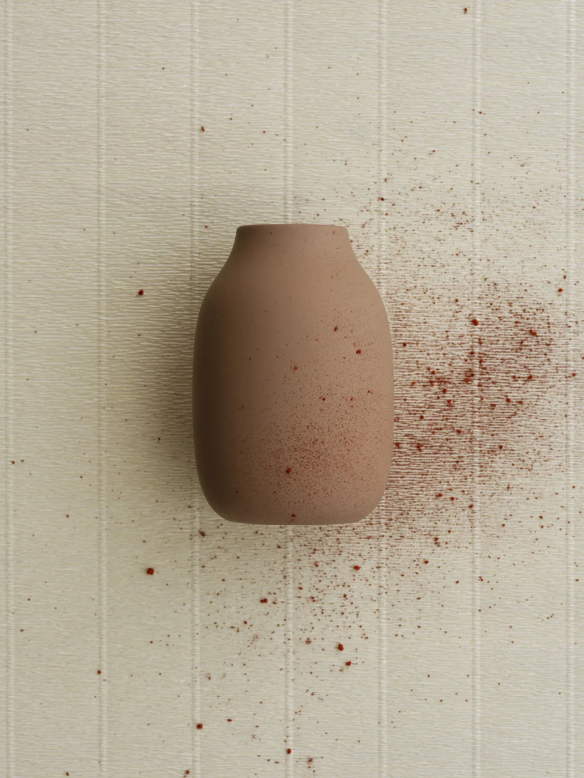 Blomus COLORA Vase – Indian Tan Soft Touch Größe L