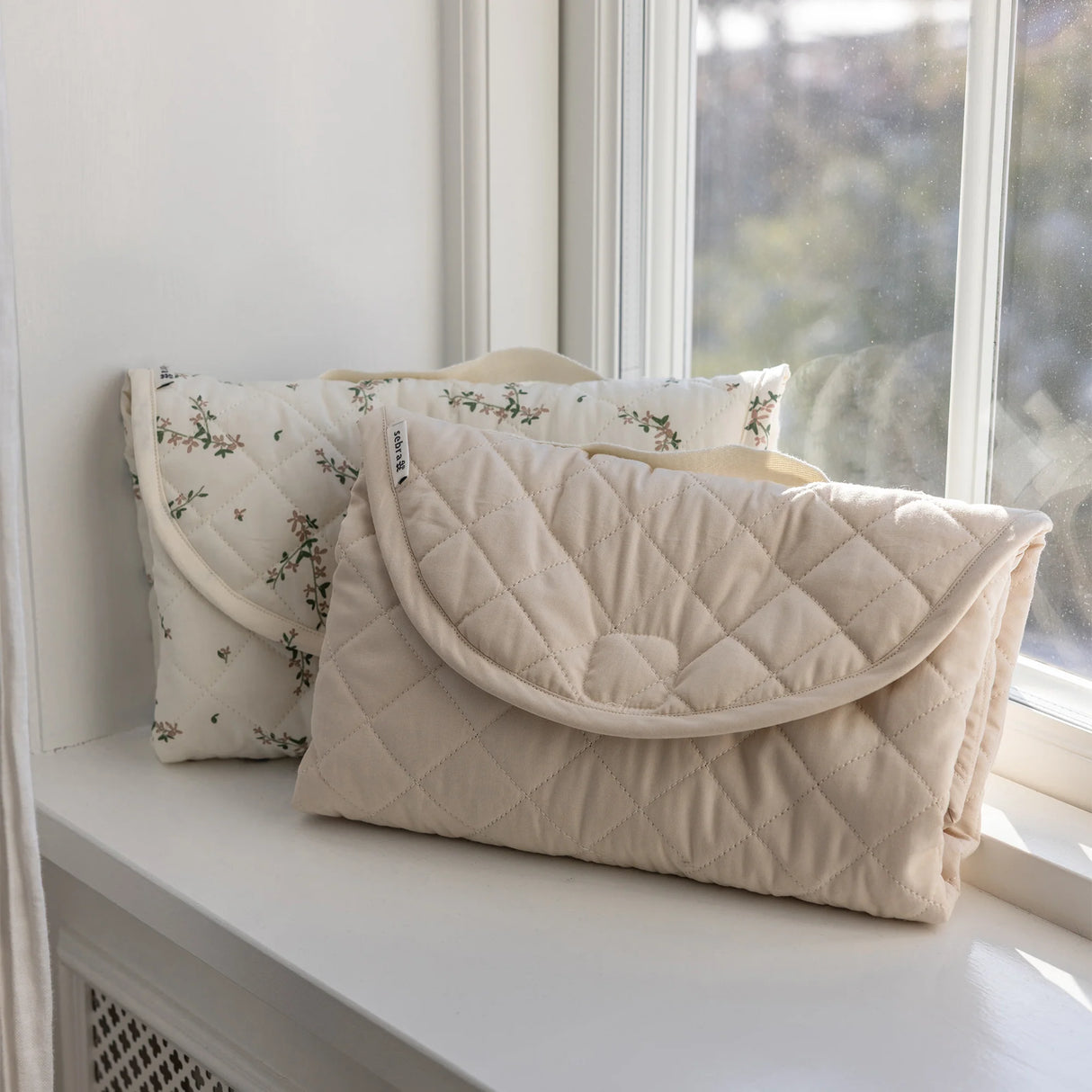 Sebra Wickelunterlage On-The-Go – Morning Beige