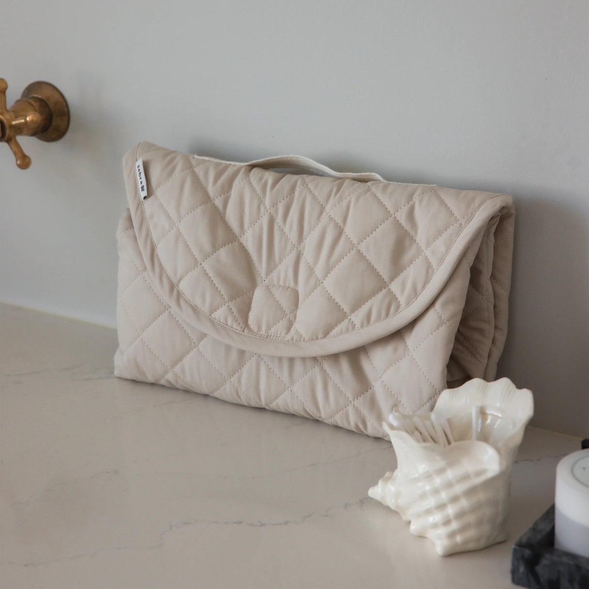 Sebra Wickelunterlage On-The-Go – Morning Beige