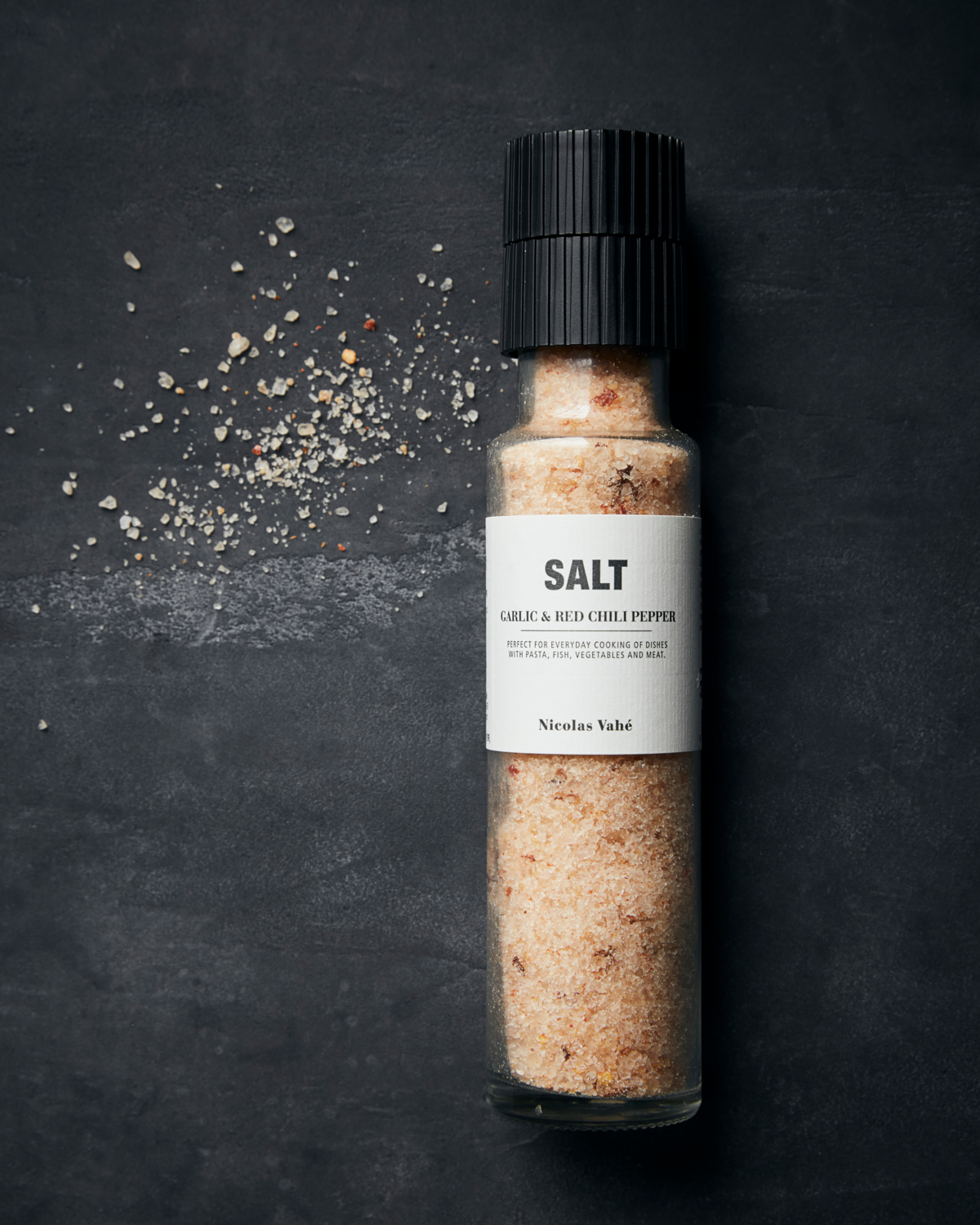 Nicolas Vahé, Salt, Garlic & Red Chilli Pepper