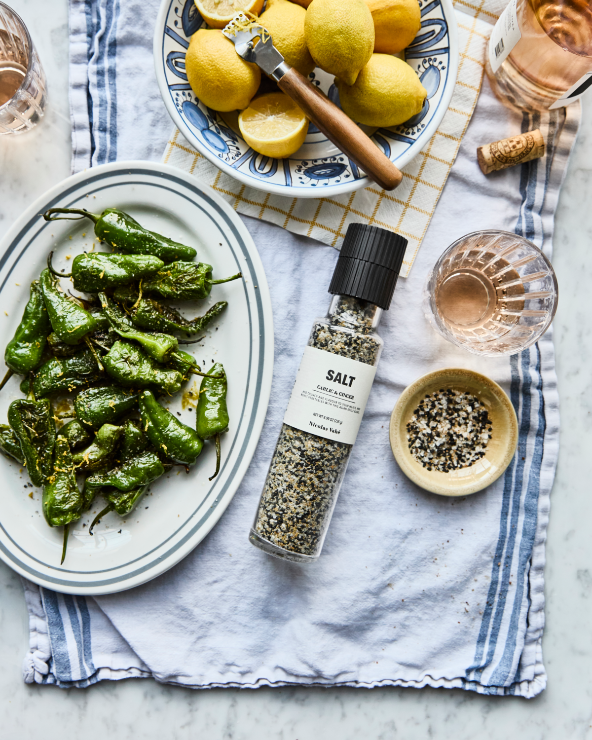 Nicolas Vahé Salz, Garlic & ginger