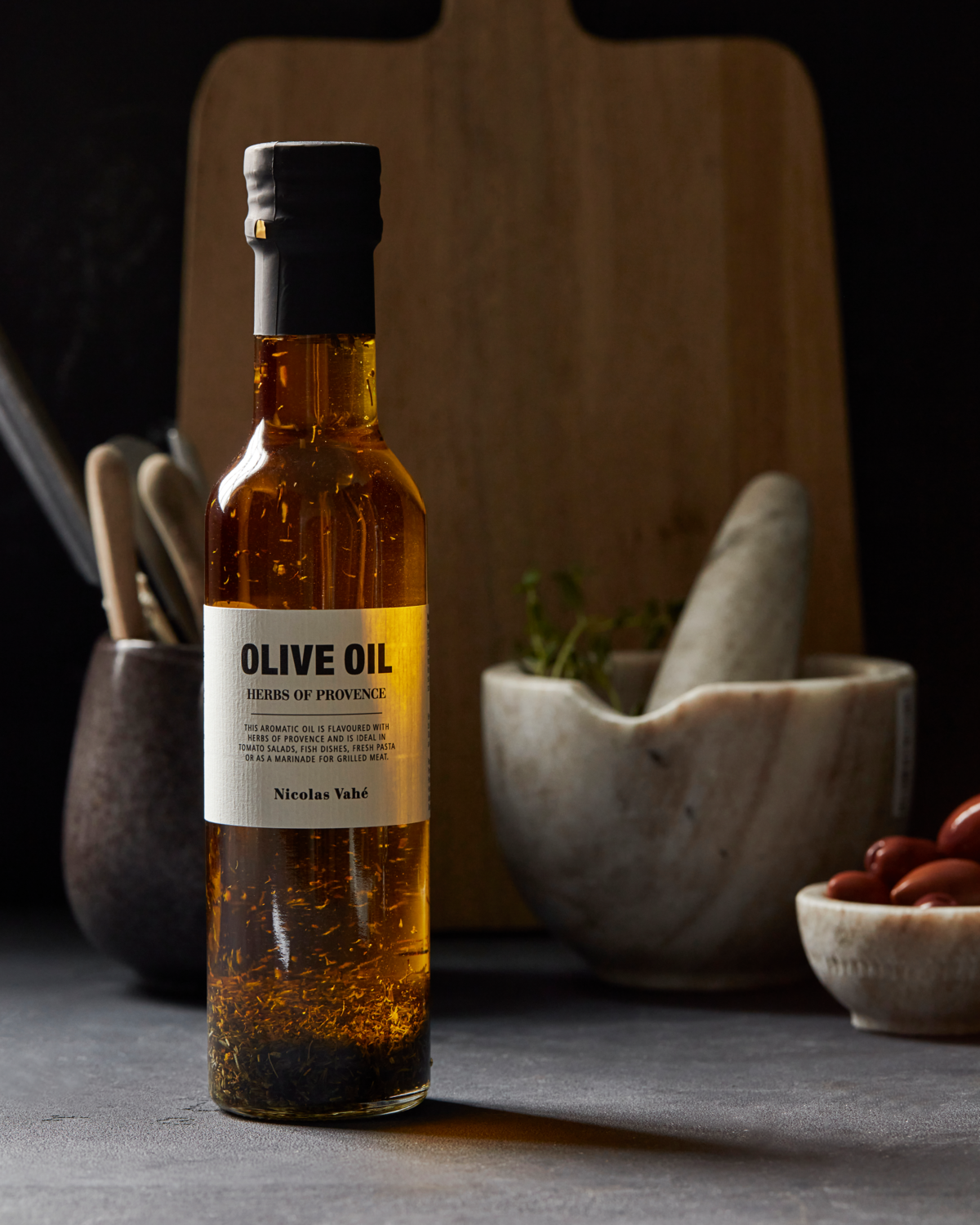 Nicolas Vahé, Olive oil with Herbes de Provence