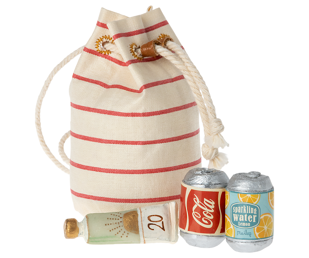 Maileg Tasche mit Strandutensilien