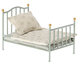 Maileg Vintage Bett, Maus - Minze