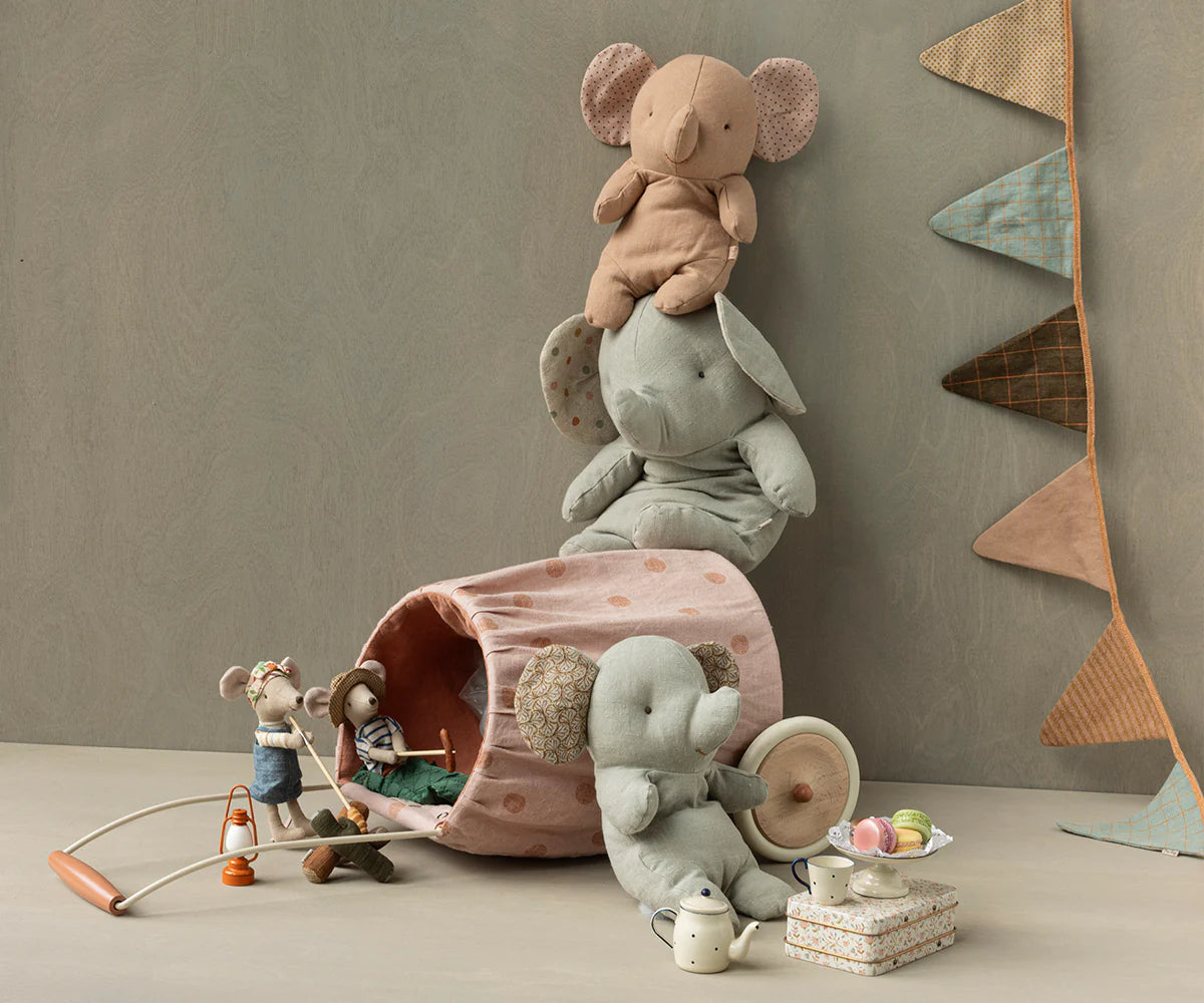 Maileg - Lagerfeuer-Set, Maus