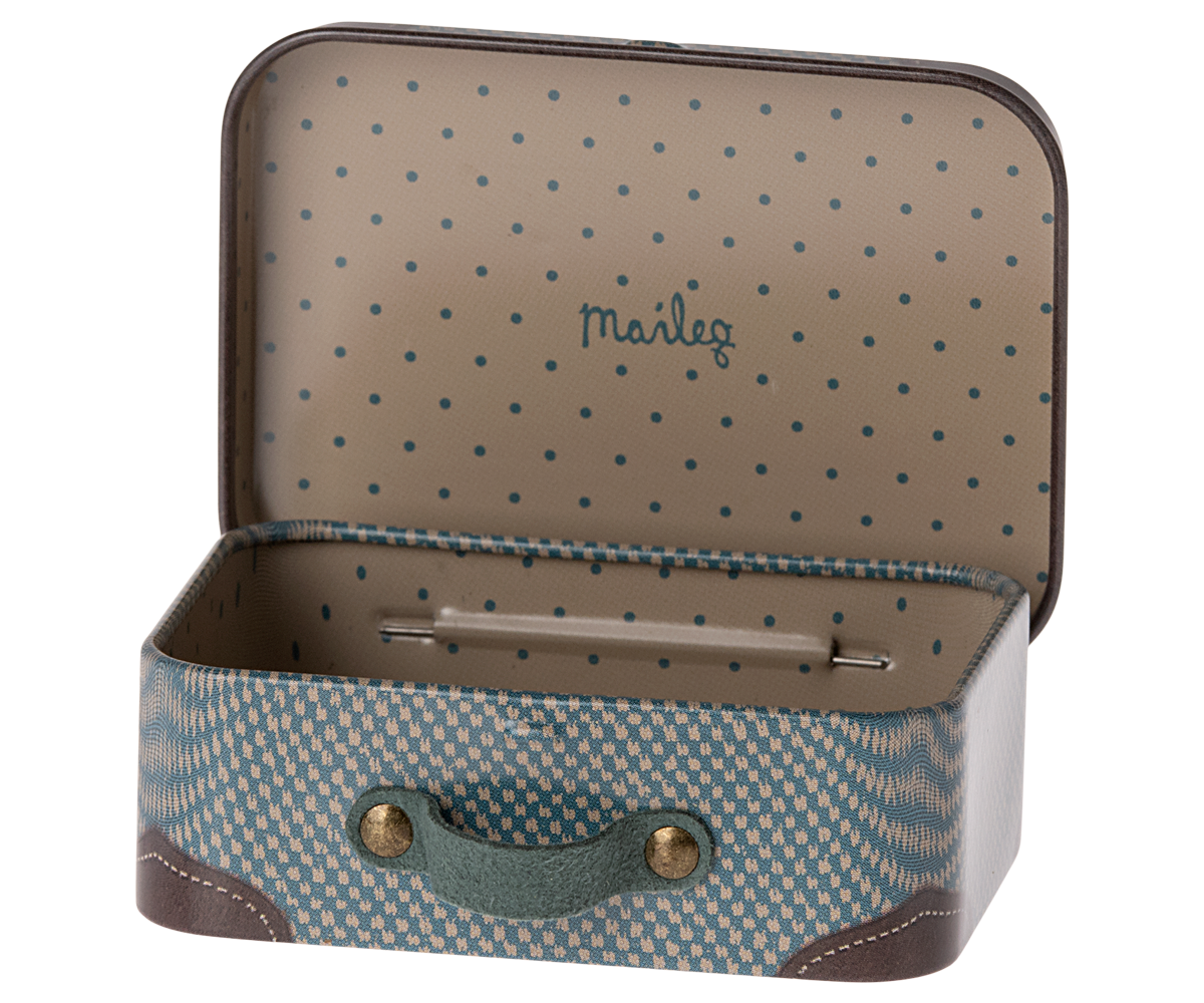 Maileg Koffer, Mikro - Blau
